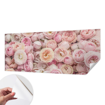 Peel and stick wallpaper mural Beautiful flowers