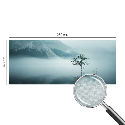 Peel and stick wallpaper mural featuring a mysticism of nature design