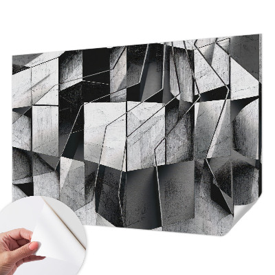 Nursery wall mural Geometric abstraction
