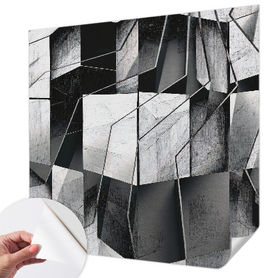 Nursery wall mural Geometric abstraction