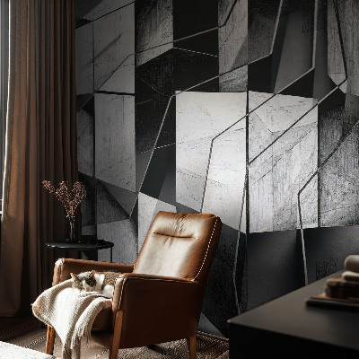 Nursery wall mural Geometric abstraction
