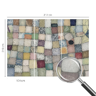 Peel and stick wall mural Colorful mosaic