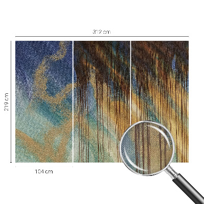 Baby room wall mural Abstract composition