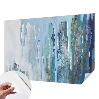 Nursery wall mural Blue Cascades