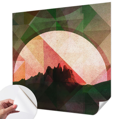 Baby room wall mural Picturesque hills