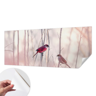 Self-adhesive photo wallpaper Bird couple