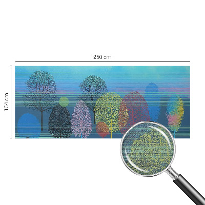 Nursery wall mural Colorful harmony