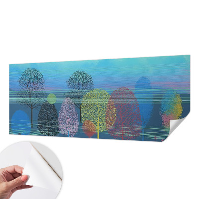 Nursery wall mural Colorful harmony