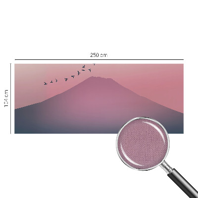 3D photo wallpaper mural Mountain West