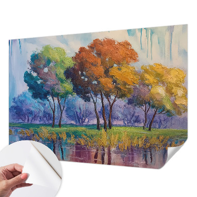 Self-adhesive photo wallpaper Tree abstraction
