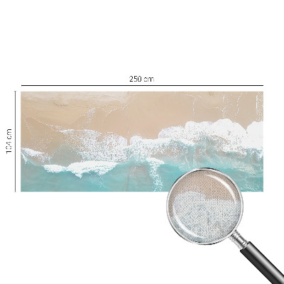 Peel and stick wallpaper mural Roaring waves