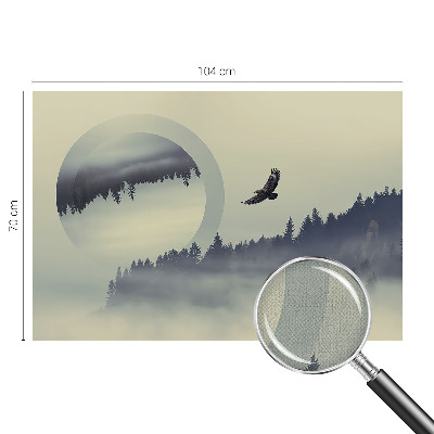 Removable wall mural Forest landscape