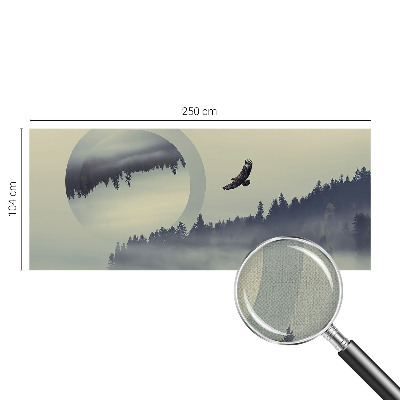 Removable wall mural Forest landscape