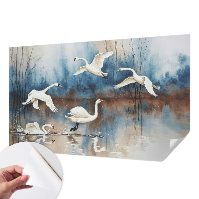 Self-adhesive wall mural Birds in flight