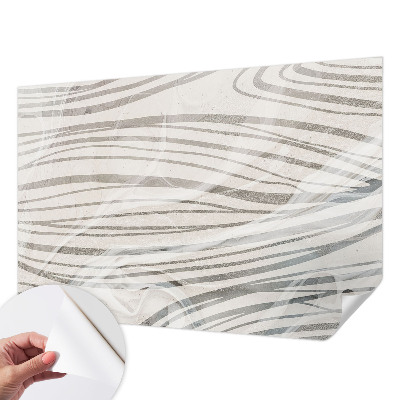 Self-adhesive photo wallpaper Wavy lines