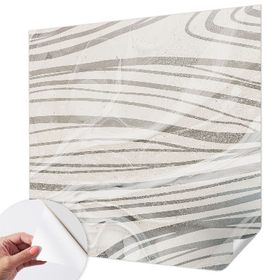 Self-adhesive photo wallpaper Wavy lines