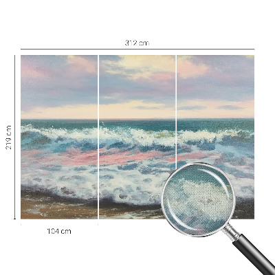 Peel and stick wall mural for bedroom Seascape