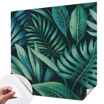 3D wall mural Tropical leaves