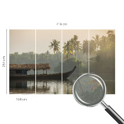 Stick-on wall mural Tropical haven