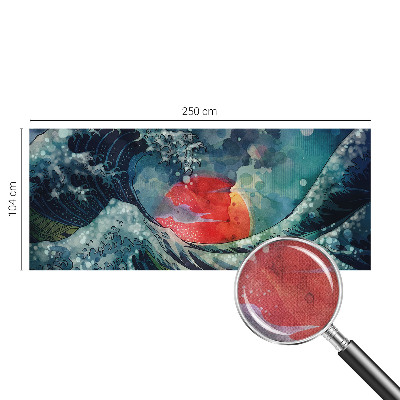3D photo wallpaper mural Oceanic East