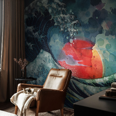 3D photo wallpaper mural Oceanic East