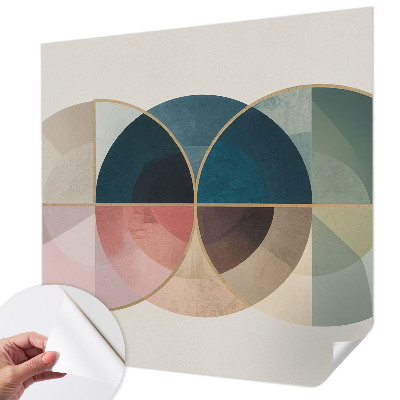 Self-adhesive wall mural Geometric elegance