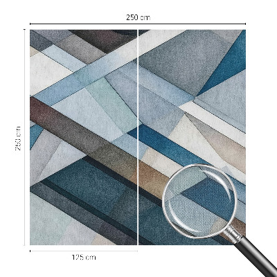 Removable wall mural Abstract geometry