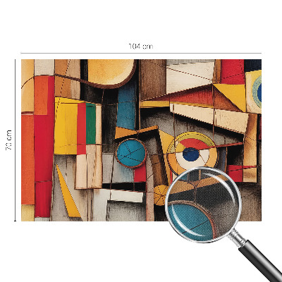 3D wall mural Geometric patterns