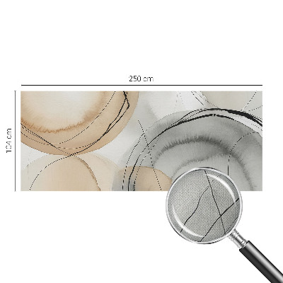 Peel and stick wall mural for kids' room Geometric harmony