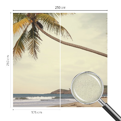 Nursery wall mural Tropical landscape