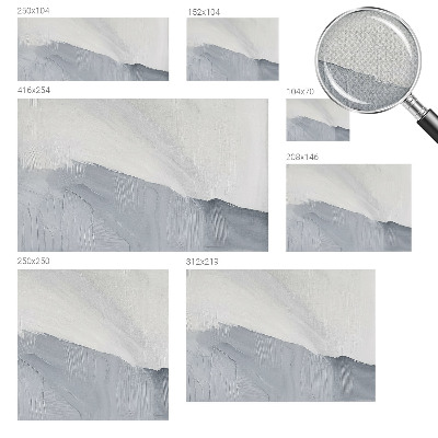 Baby room wall mural with subtle textured pattern