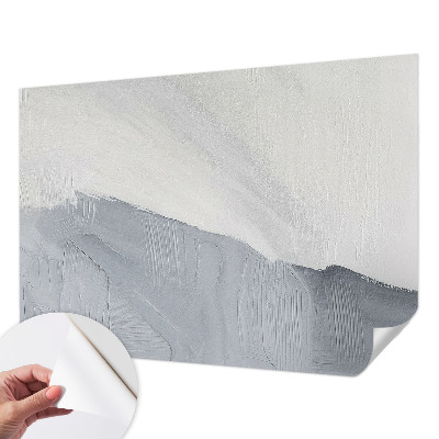 Baby room wall mural Subtle textures