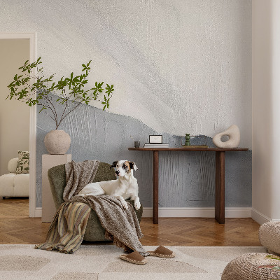 Baby room wall mural Subtle textures