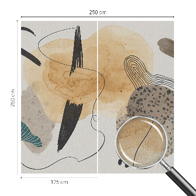 Self-adhesive photo wallpaper Abstract composition