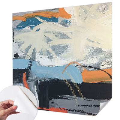 Stick-on wall mural Colorful abstraction