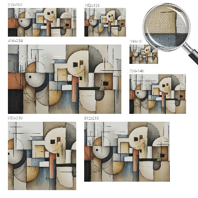 Removable wall mural Geometric harmony
