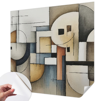 Removable wall mural Geometric harmony