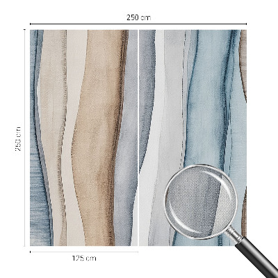 Peel and stick wall mural for living room Abstract stripes