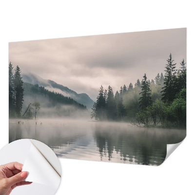 Peel and stick wall mural Atmospheric lake
