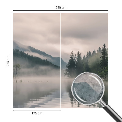 Peel and stick wall mural Atmospheric lake