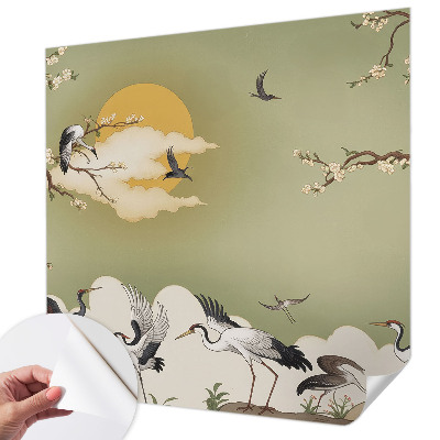 Removable wall mural wallpaper Elegant nature