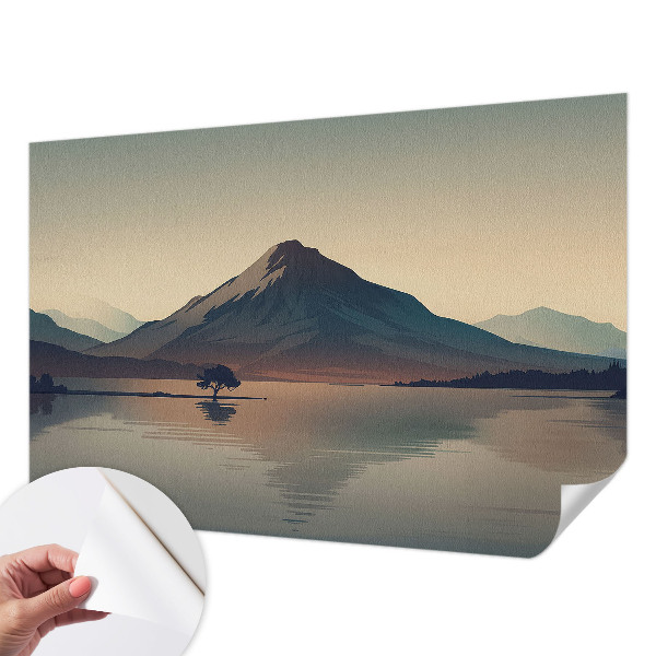 Baby room wall mural Mountain landscape