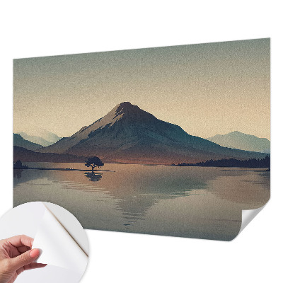 Baby room wall mural Mountain landscape