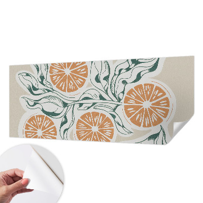 Children's wall mural Fruit patterns