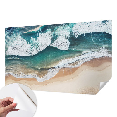 Peel and stick wall mural Sea waves