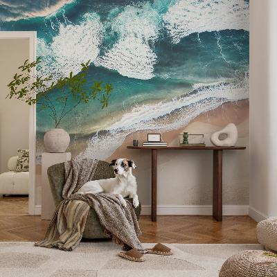 Peel and stick wall mural Sea waves