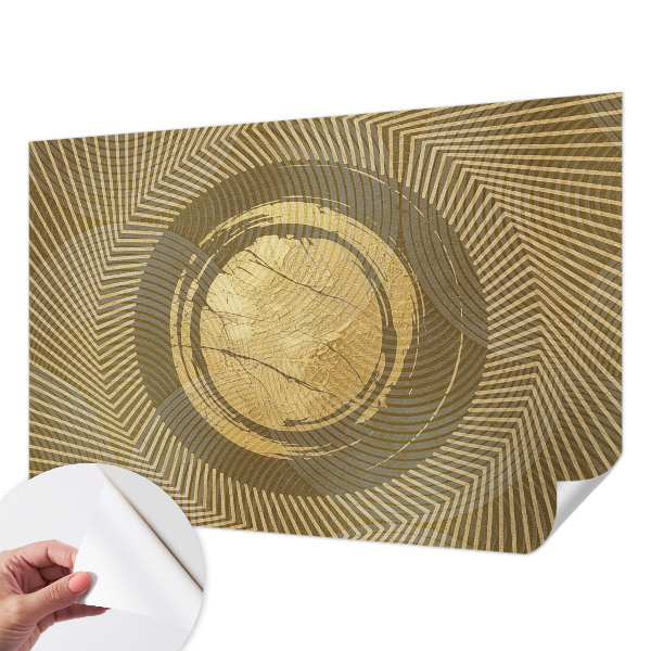 Peel and stick wallpaper mural Radiating lines