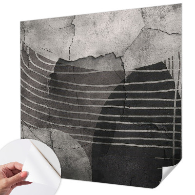 Self-adhesive wall mural Abstract lines