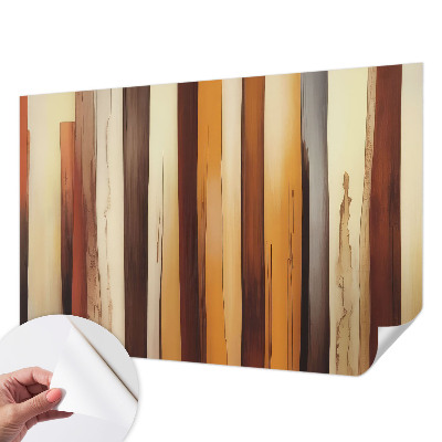 Stick-on wall mural with an abstract textured pattern