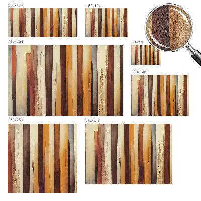 Stick-on wall mural with an abstract textured pattern